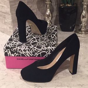 Diane von Furstenberg Black Shoes